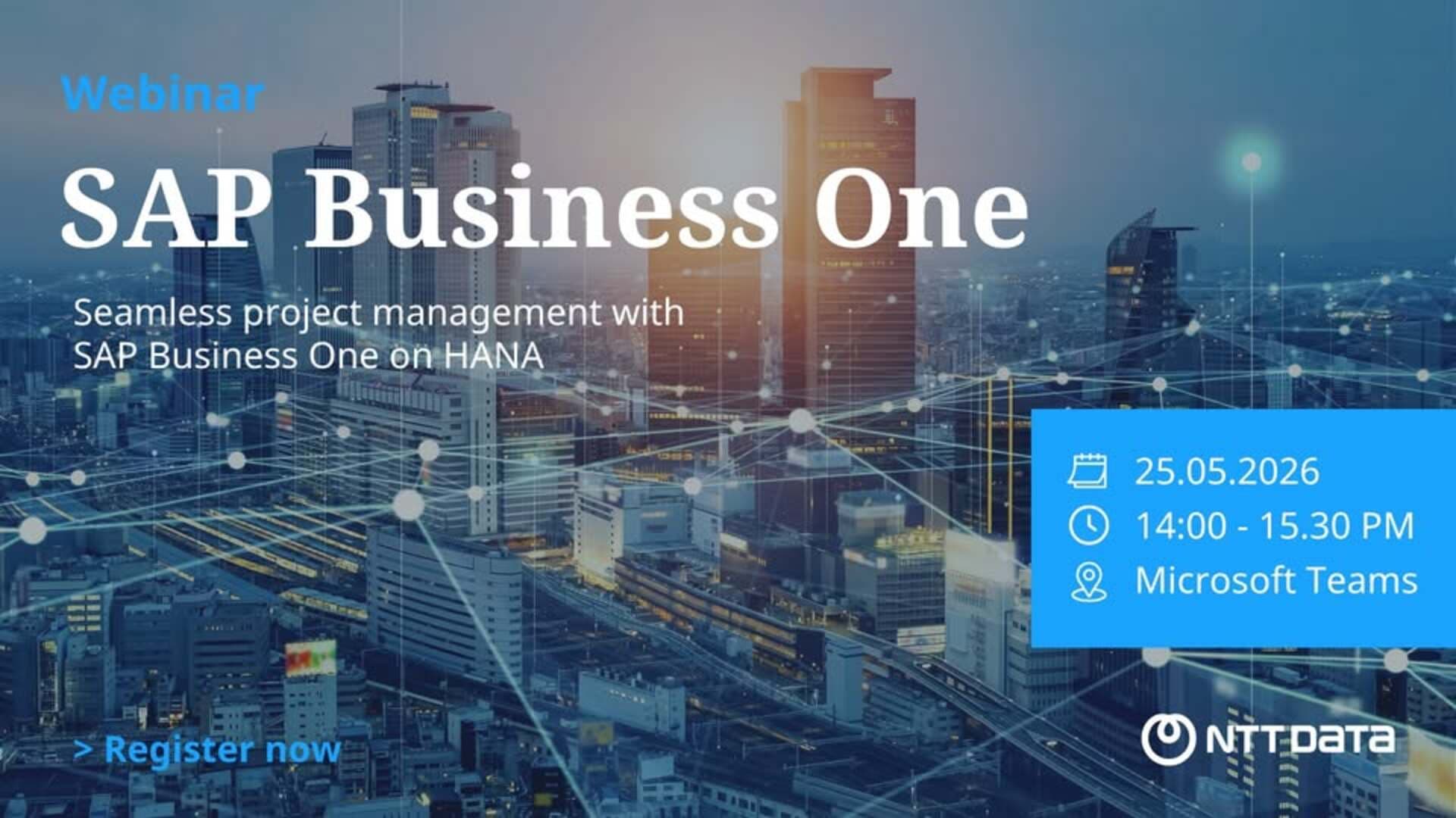 Seamless Project Management with SAP Business One on HANA