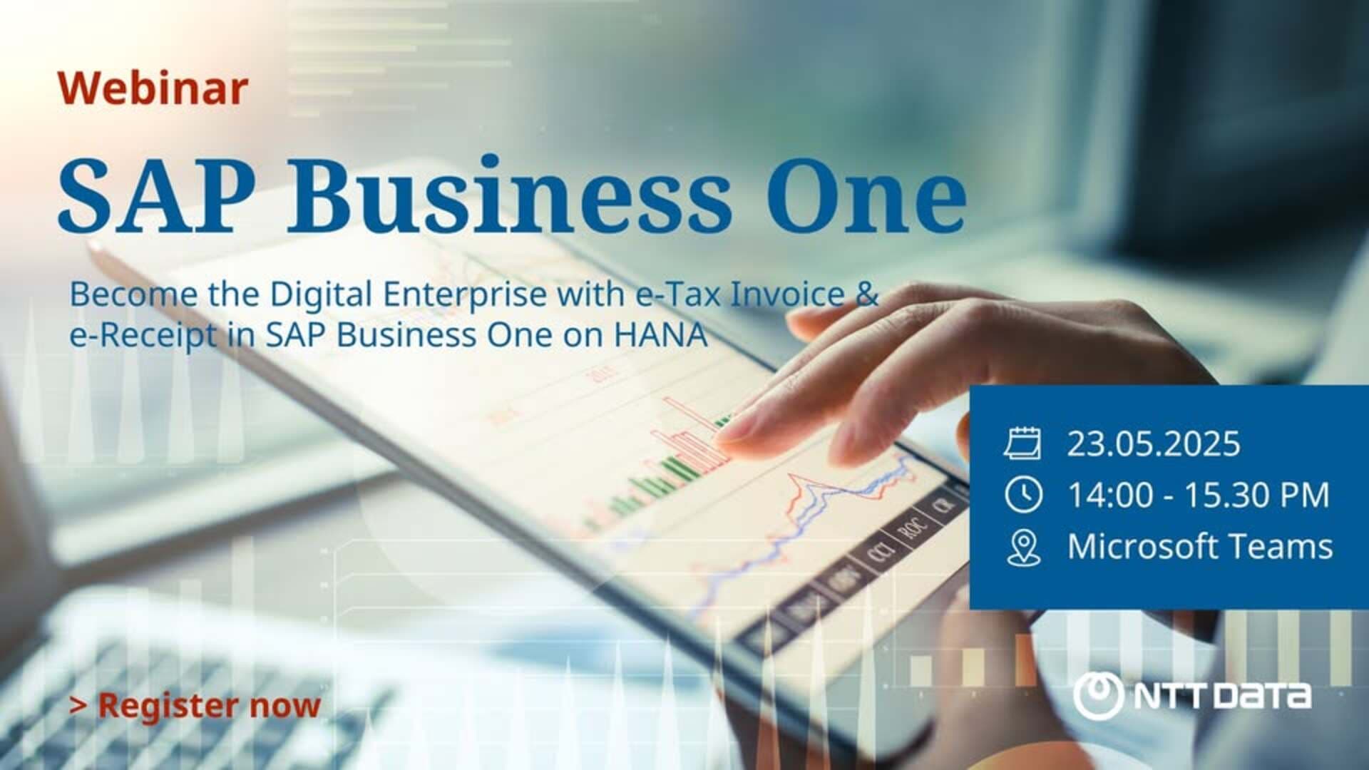Become the Digital Enterprise with e-Tax Invoice & e-Receipt in SAP Business One on HANA